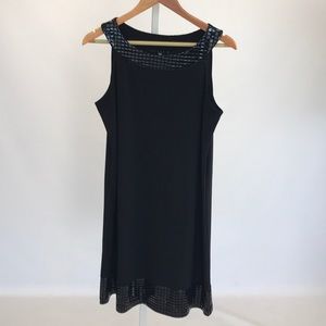 Black dress.